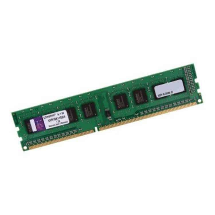 رم کامپیوتر کینگستون تک کاناله 4 گیگابایت Kingston KVR RAM 1600MHz CL11 DDR3