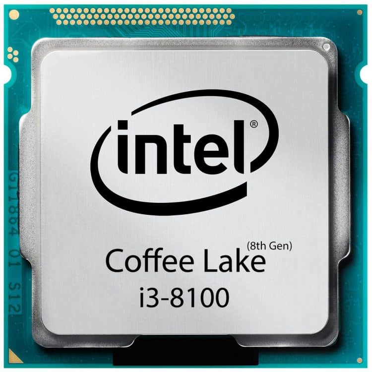 پردازنده اینتل Intel Core i3-8100 CPU Tray