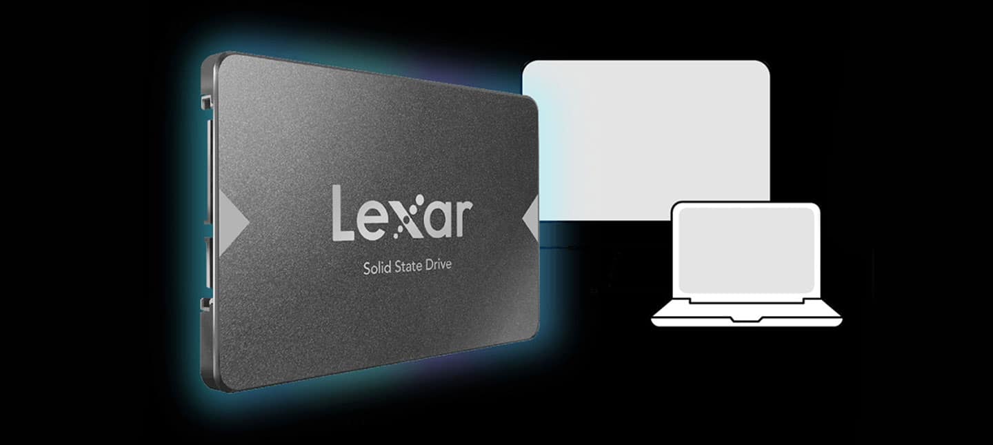 اس اس دی اینترنال لکسار 512 گیگابایت Lexar NS100 SSD