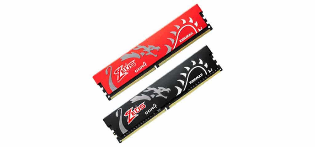 رم کامپیوتر کینگ مکس تک کاناله Kingmax Zeus Dragon RAM 3000MHz CL17 DDR4 8GB