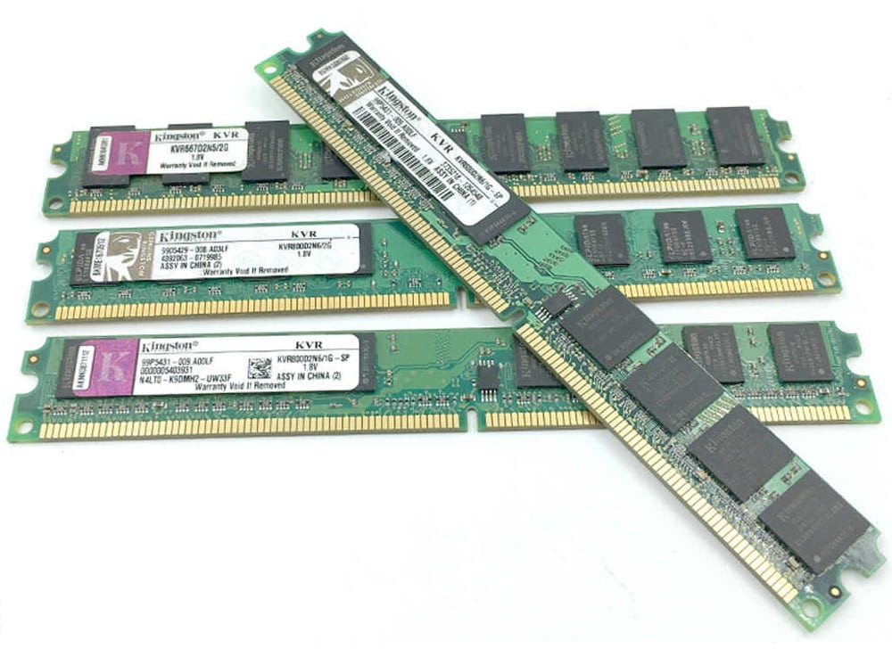 رم کامپیوتر کینگستون تک کاناله Kingston KVR RAM 1600MHz CL11 DDR3 4GB